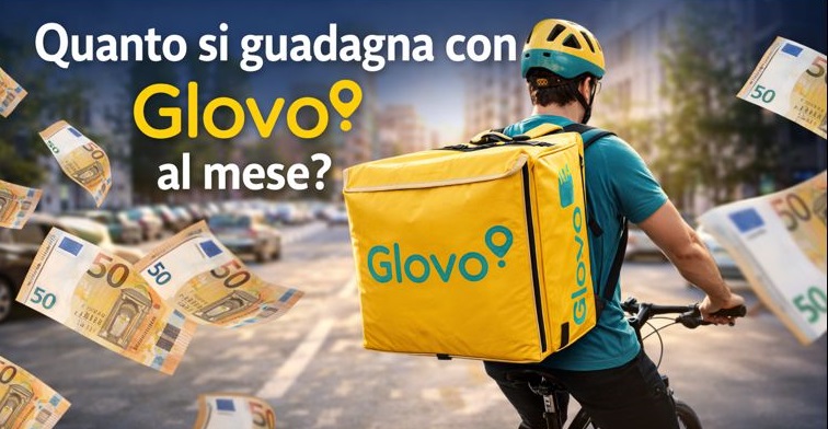 Quanto si guadagna con Glovo al mese